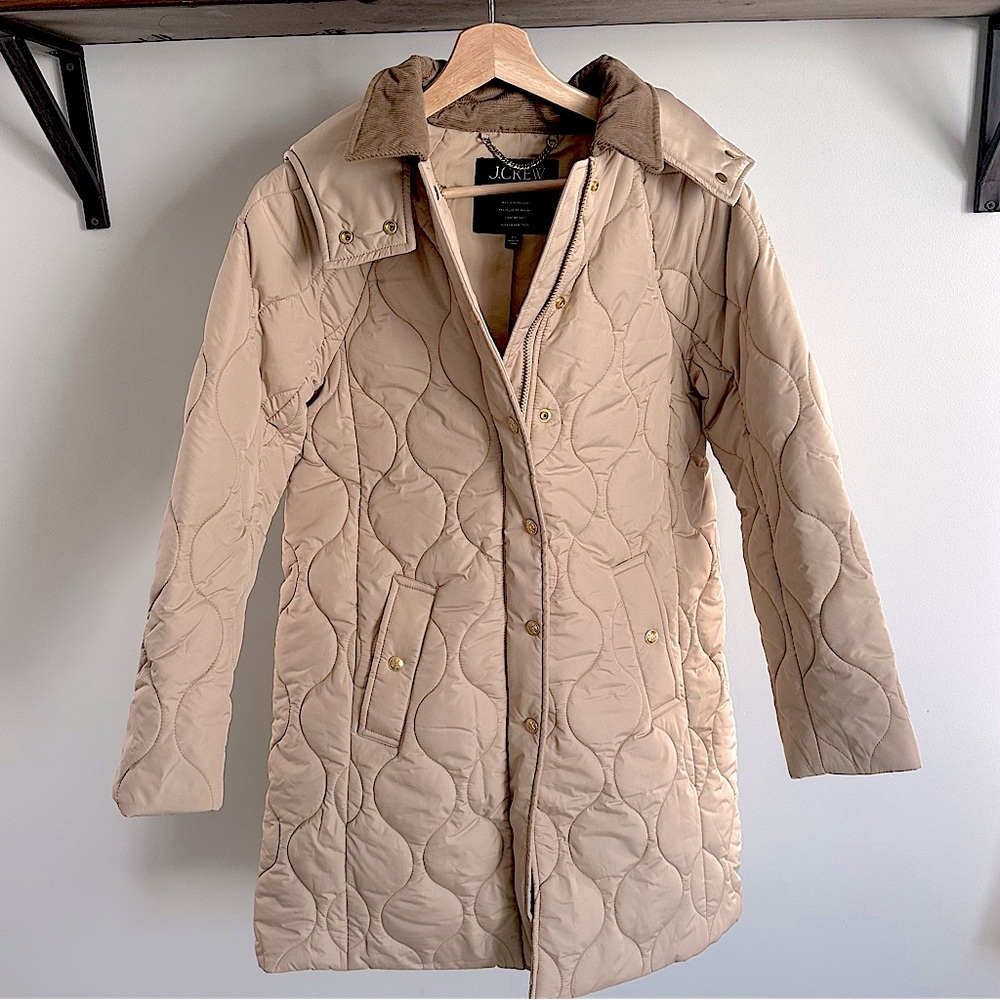 Brand NWT J.Crew Stowe puffer jacket with PrimaLoft® Size XS